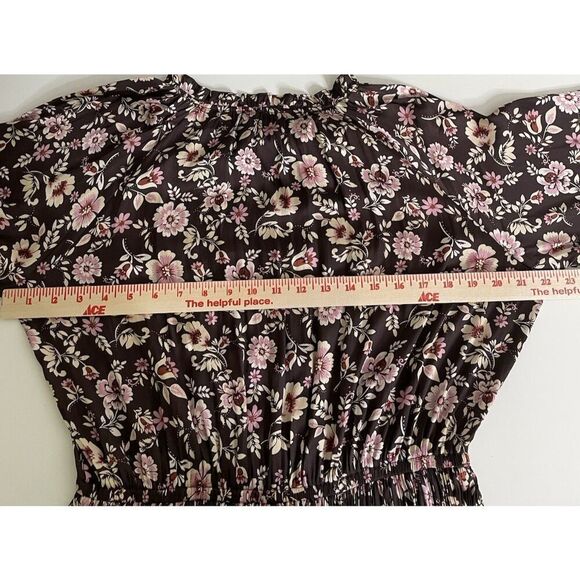 New Anthropologie Current Air Size M Alyce Dress PP Motif NWT Pleats - Picture 13 of 16